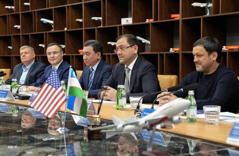 Uzbekistan’s Centrum Holding shareholders meet U.S. Ambassador to Uzbekistan